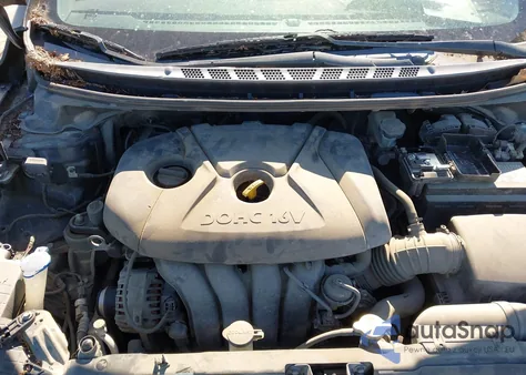 2013 Hyundai Elantra Gls from USA, damaged, VIN 5NPDH4AE7DH369555